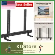 Metal Soundbar Bracket with No-Slip Base - Securely Fits Samsung, Sony, Vizio