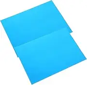 KICHOUSE 2pcs Aluminum Plates Metal Engraving Blanks DIY Printing Sheets Decorative Aluminum Sheets for Craft