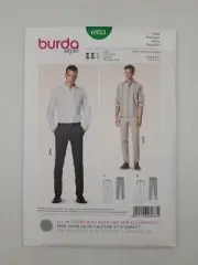 Burda Sewing Pattern 6933 Men's Pants Pattern Size US 34-44 EUR 44-54 NEW