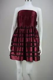 Aidan Mattox size 6 Strapless Party Dress NEW NWT