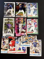 2019 Chrome Rookie Lot (13 Cards) Rodgers, Eloy Jimenez, Kieboom, Corbin Burnes