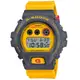 【CASIO 卡西歐】 G-SHOCK 復刻1994彩色運動電子錶 DW-6900Y-9_50mm