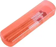 Toothbrush Travel Case | Portable Brush Storage Box | Leakproof Tooth Brush Holder Container for Camping Airplane Travel Vanity RV Road Trip