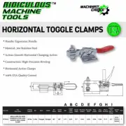 60LB Stainless Steel U-Bar Flange Base Horizontal Clamp: Heavy-Duty Hardware