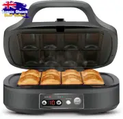 Breville Quick & Easy Pie Maker 8 Individual Pies LPI285GRY Grey
