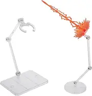 Kisangel 1 Set Action Figure Display Stand with Energy Design Effects Stable Model Base Holder for Miniature Figurines Versatile Accessories for Home and Car Interior Decoration