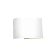 Coolum LED Exterior Wall 2 Lights White Metal - COOL2EWHT