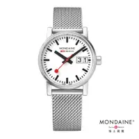 在飛比找PChome24h購物優惠-MONDAINE 瑞士國鐵evo2時光走廊腕錶-30mm/米