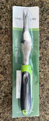 Garden Guru Hand Weeder Tool Puller Ergonomic Handle Rust Resistant Aluminum