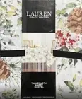 Ralph Lauren Christmas Holiday Pinecone Tablecloth Oblong, Rectangle, 60" X 104"