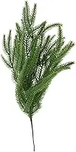 Gadpiparty Christmas Pine Branches Faux Greenery Picks Realistic Artificial Pine Stems for Wreaths Garlands Home Decor Durable Low Maintenance Decoration for Holidays and Garden