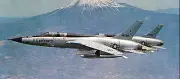 Republic F-105 Thunderchief Supersonic Fighter Aircraft Wood Model Large