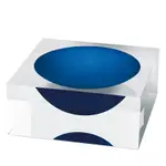 Tizo Blue Lucite Decorative Bowl