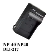 Wall Battery Charger For CASIO NP40 NP-40 Exilim EX-Z200BK Z200RD Z200SR Z600BE