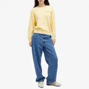 Sporty & Rich Serif Logo Sweatshirt