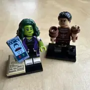 LEGO Marvel Series 2 Minifigures: She-Hulk and Echo LEGO Minifigure Set