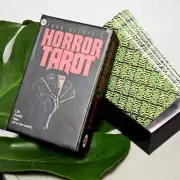 Vintage Horror Card Deck – 78 Cards, 4.7x2.75in, Macabre Illustrated Collectible