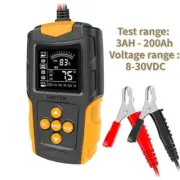 Automotive 12V 24V Digital Battery Tester Car Charging Cranking Test Analyzer