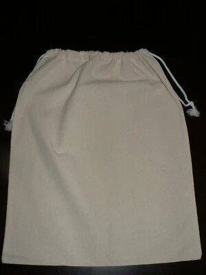 Extra Long Calico Bags With Drawstring (H50 x W40 cm)1, 5, 10, 15, 20,25