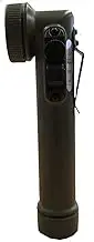TAS Army Olive Angle Head LED Torch 4 Colour Change Cadet Scouts Kids Torch Hand Held