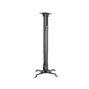 Brateck Steel Projector Ceiling Mount In Black Fit Projectors