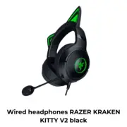 Wired headphones RAZER KRAKEN KITTY V2 black