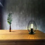 Newtown Table Lamp Wired in Black Steel