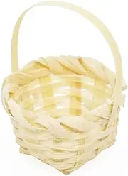 Odoria 1/12 Scale Dolls House Miniature Wicker Basket Dollhouse Accessories