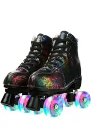 Women's Roller Skates Light Up Wheels. Women’s Size 43 Which Is a 9