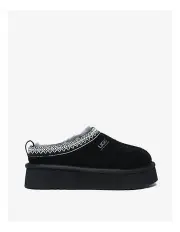 [UGG Australian Shepherd] Ventus Cow Suede Platform Boot in Black