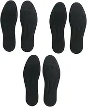COOLHIYA 3 Pairs Glycerol Insoles Massaging Inserts for Women Men Ankle Support Shockproof High Heel Comfort