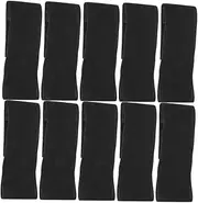 MOBUTOFU Funeral Mourning Arm Bands 15pcs Black Elastic Bands for Soccer Football Memorial Condolence