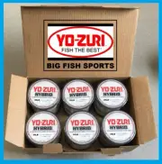 6 PACK YO-ZURI HYBRID Fluorocarbon Fishing Line 30lb/600yd CLEAR COLOR NEW!