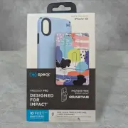 Speck Presidio Pro Designed For Impact GrabTab Case For Apple iPhone XR Blue T6