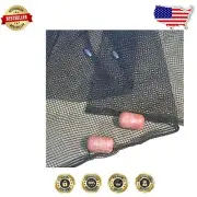 Versatile Seine Net for Live Bait: 4' x 20' Quick Drying Fishing Equipment