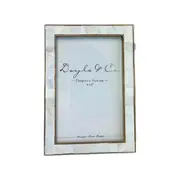 Flair Gifts and Home Mother of Pearl Frame Gold Plated 10 x 15 cm