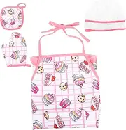 ORFOFE 1 Set Chef Set Chef Apron for Apron Cooking Tools Chef Hat and Apron for Children Kid Apron Cooking Boys Cooking Aprons Cooking Kits Apron