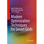 MODERN OPTIMIZATION TECHNIQUES FOR SMART GRIDS