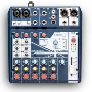 Soundcraft Notepad-8FX Small-format Analog Mixer w USB I/O and Lexicon Effects