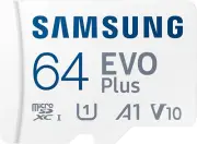 EVO plus 64GB W/Sd Adaptor Micro SDXC, Up-To 130Mb/S, Expanded Storage for Gamin