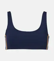 [Tory Sport] Tory Sport Striped sports bra AU 10 blue