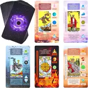 Tarot Cards for Beginners Deck with Meanings Astrology 78 Cards Learning Set NEW