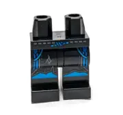 Lego - Minifigure Legs - Black, Blue, Robe