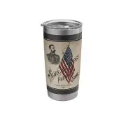 The Stars and Stripes Forever Sheet Music Cover Stainless Steel Insulated Tum...