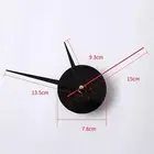 Elegant DIY Wall Clock with Luminous Glow and Silent Operation for Homes