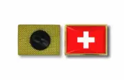pins pin's flag national badge metal lapel switzerland hat button vest swiss