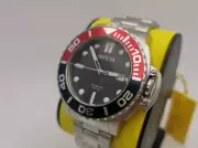 Invicta Pro Diver 34311 Mens Round Red and Blue Exhibition Automatic Date Watch