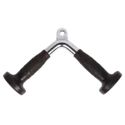 Randy & Travis Rubber-Coated Tricep Pushdown Bar Attachment