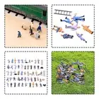 New Painted Figures Figures 25 Different Poses Scale 1:87 100% Brand New
