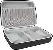 Hard Shell Carrying Case for PS, Portable Game Console Travel Case with Double Controller Design, Large Capcity, Protective Bag for Game Accessories